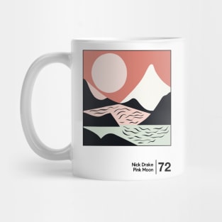 Nick Drake - Pink Moon - Minimalist Illustration Design Mug